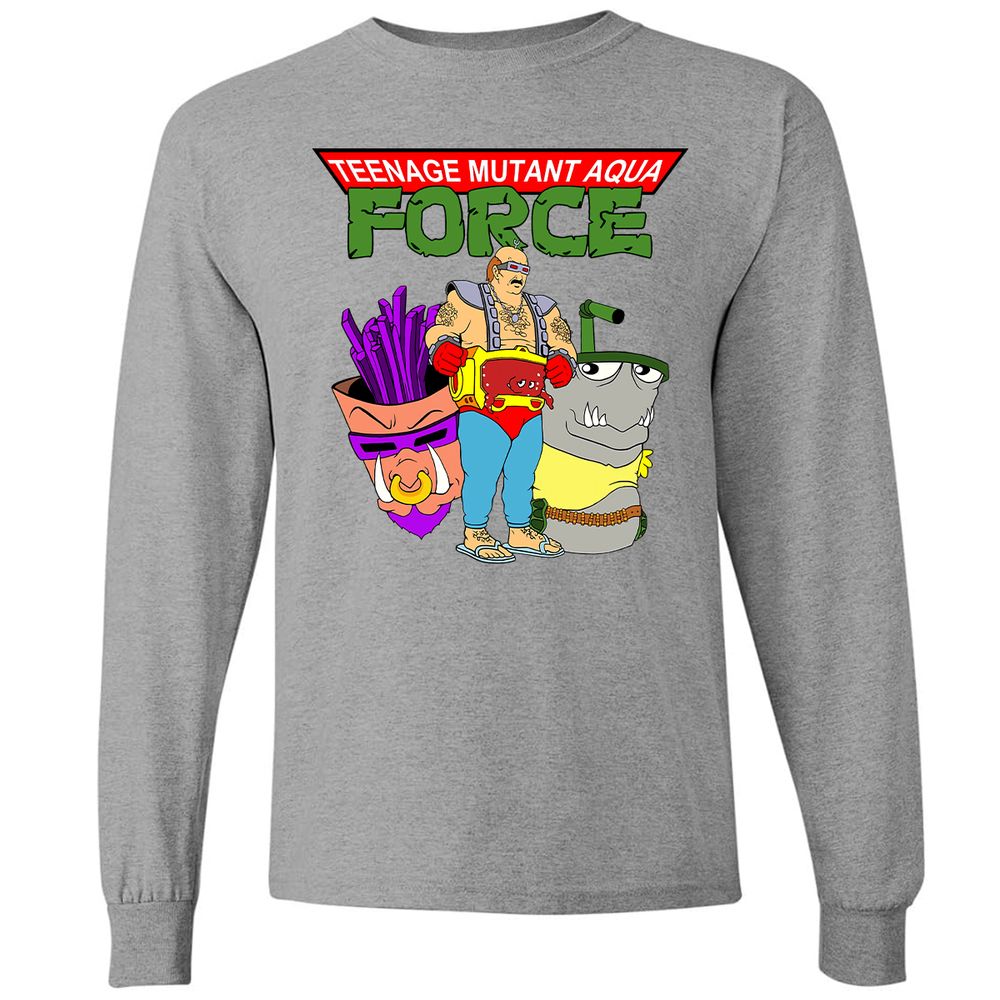 Long Sleeve T-Shirt - 8T3P1BK7 - Graphite Heather - 6