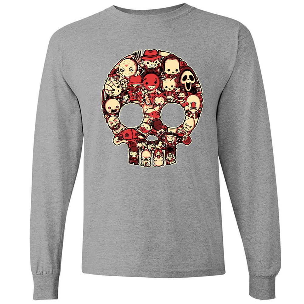 Long Sleeve T-Shirt - 8N6NQRSF - Graphite Heather - 6