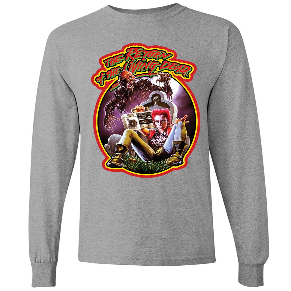 Long Sleeve T-Shirt - Q6SLMM2L - Graphite Heather - 6