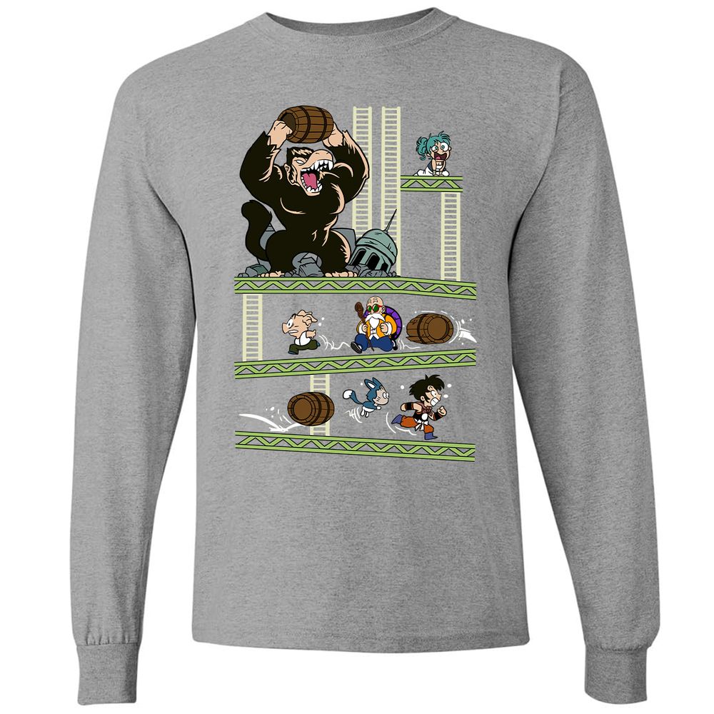 Long Sleeve T-Shirt - BNVSC3CV - Graphite Heather - 6