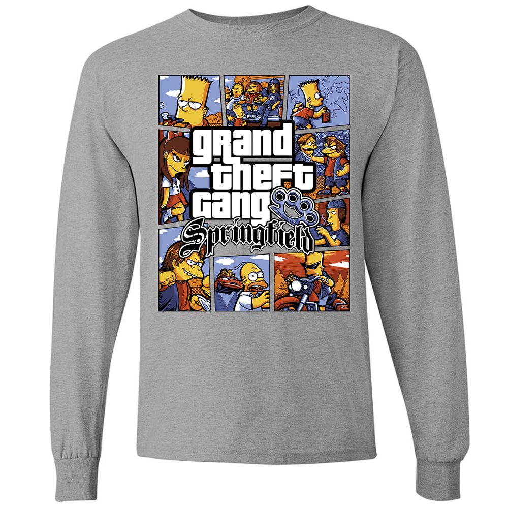 Long Sleeve T-Shirt - CAPK1WB9 - Graphite Heather - 6