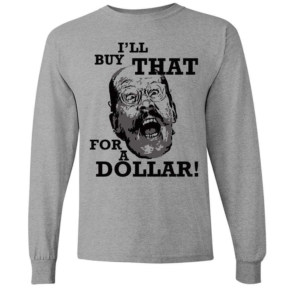Long Sleeve T-Shirt - ZD4L4GMC - Graphite Heather - 6