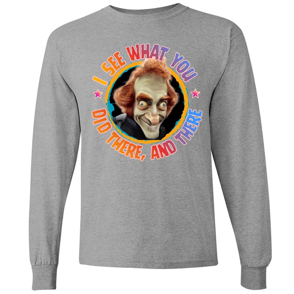 I see what you did there, and there - Graphite Heather - 6