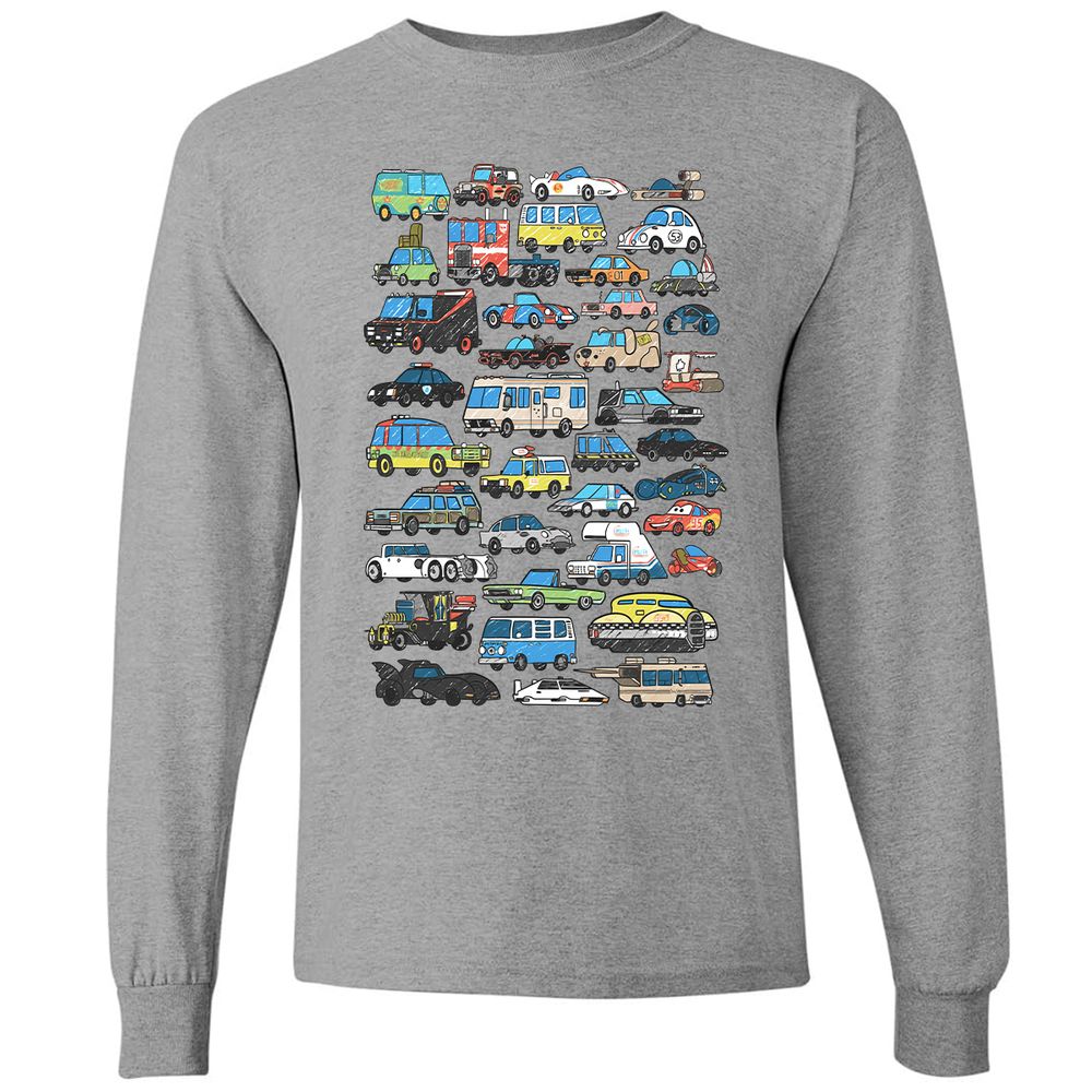 Long Sleeve T-Shirt - JK22N8UX - Graphite Heather - 6