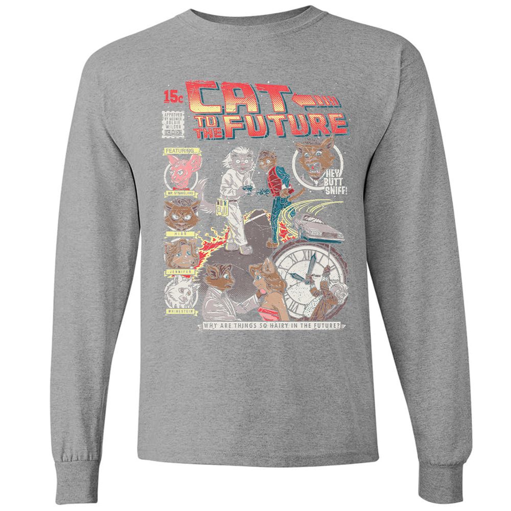 Long Sleeve T-Shirt - 498D2YJ5 - Graphite Heather - 6