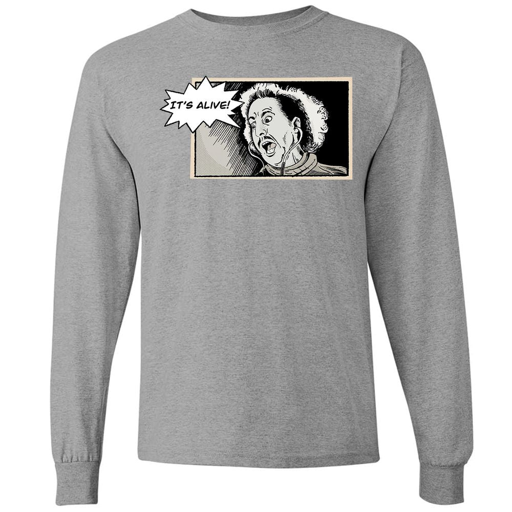 Long Sleeve T-Shirt - Q4AKVJ2Y - Graphite Heather - 6