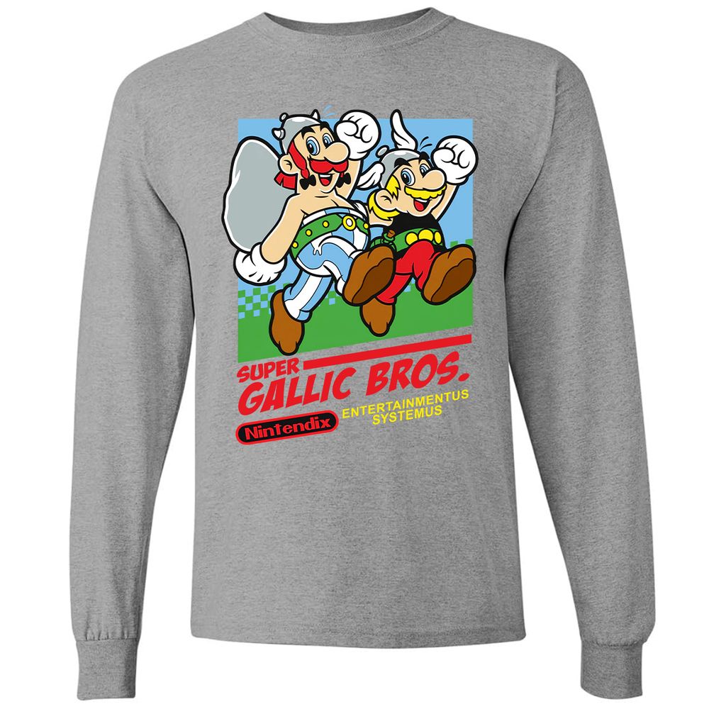 Long Sleeve T-Shirt - 6HBBQX5B - Graphite Heather - 6