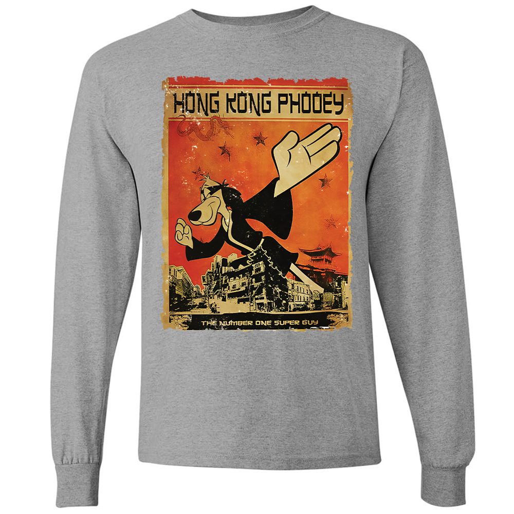 Long Sleeve T-Shirt - 7N71RCBW - Graphite Heather - 6