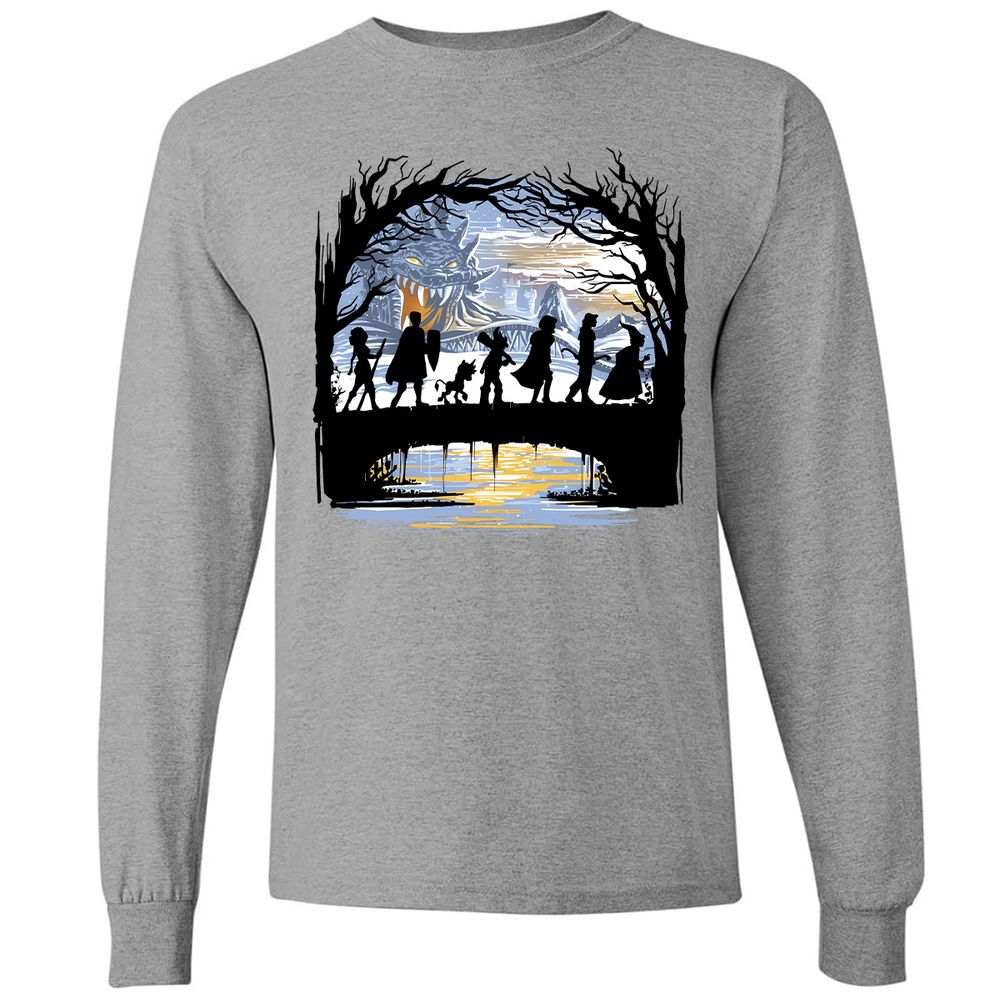 Long Sleeve T-Shirt - 6CL3C7PP - Graphite Heather - 6