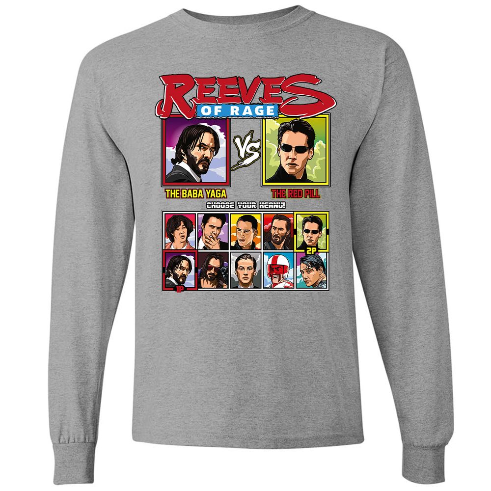 Long Sleeve T-Shirt - 8DDP1S64 - Graphite Heather - 6