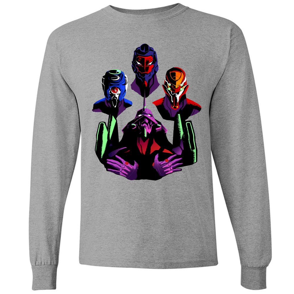 Long Sleeve T-Shirt - MG8VG1RN - Graphite Heather - 6