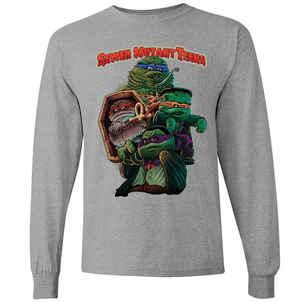 Long Sleeve T-Shirt - VQNUCBD5 - Graphite Heather - 6