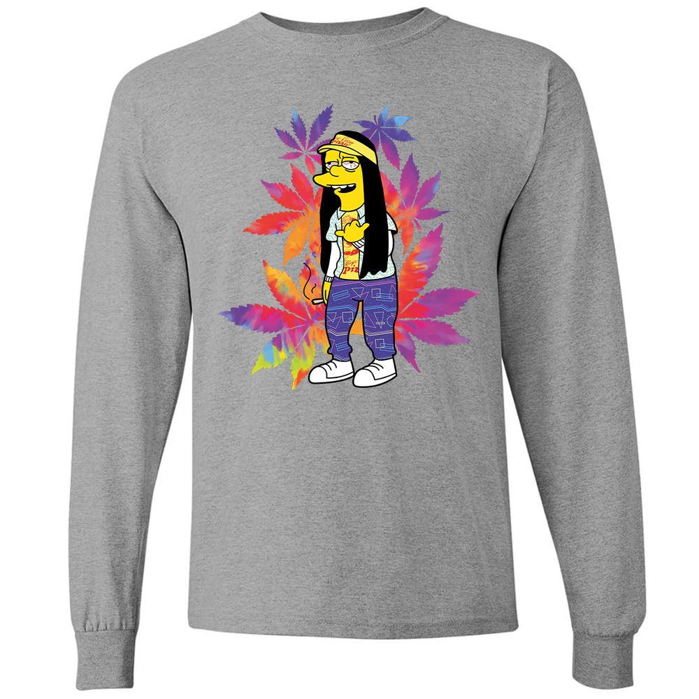 Long Sleeve T-Shirt - 5V6NKQSP - Graphite Heather - 6