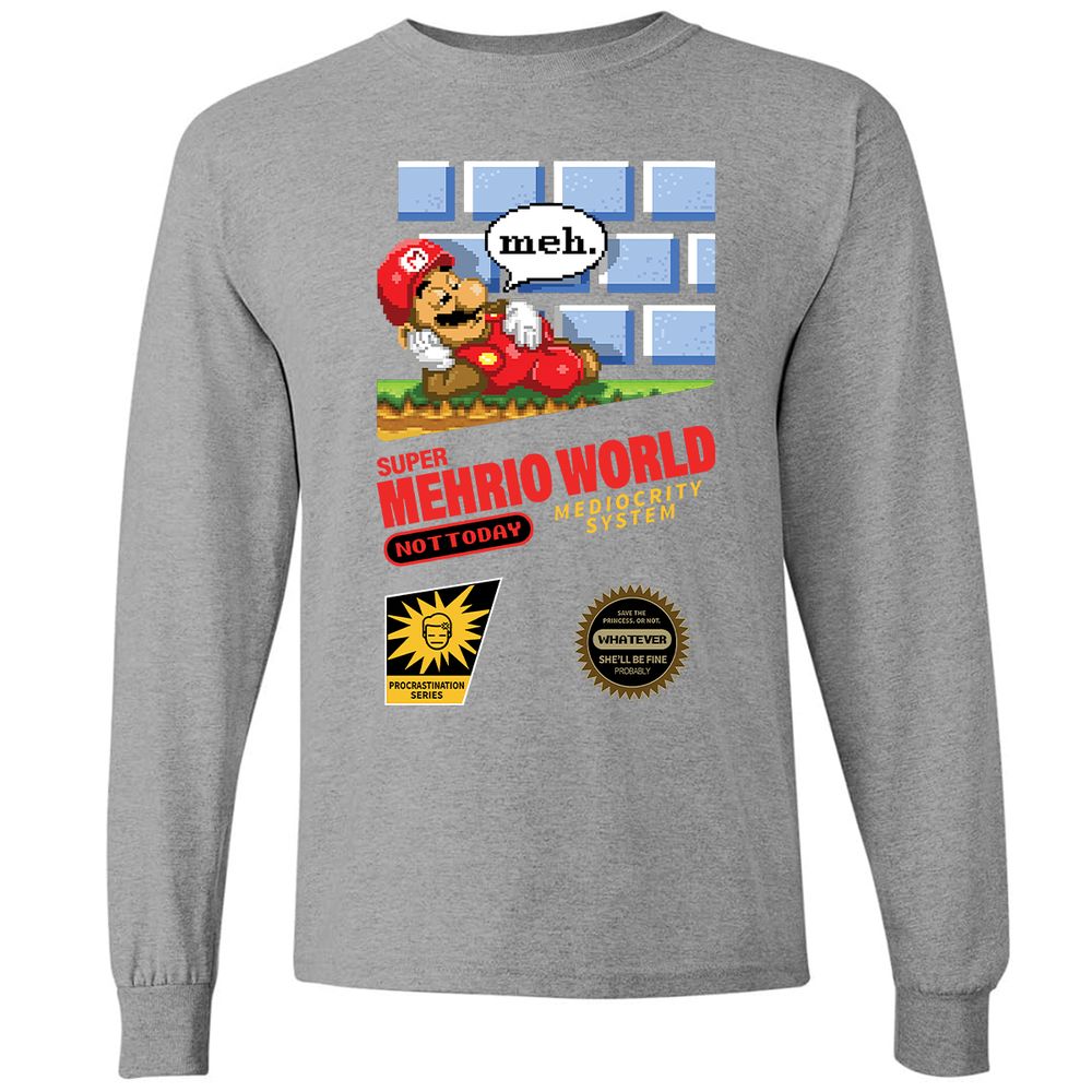 Long Sleeve T-Shirt - UQNTM1SY - Graphite Heather - 6