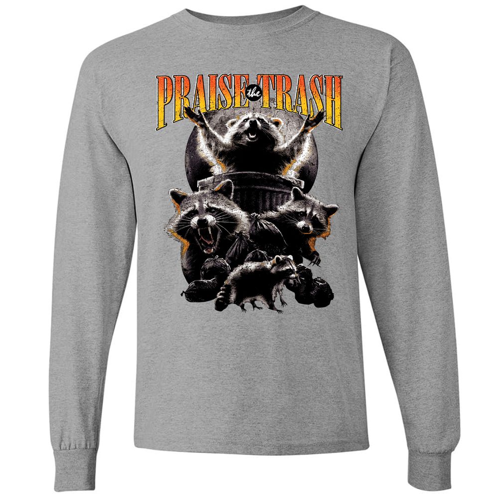 Long Sleeve T-Shirt - 9P8R958A - Graphite Heather - 6