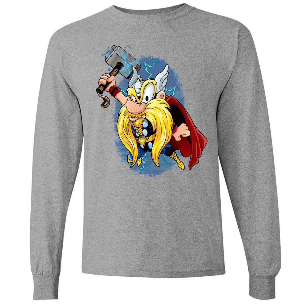 Long Sleeve T-Shirt - 8RT18GB1 - Graphite Heather - 6