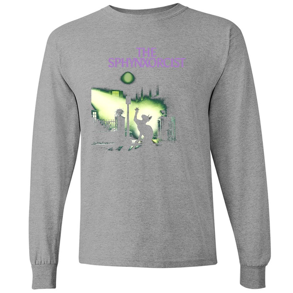 Long Sleeve T-Shirt - QC7KFZ8Y - Graphite Heather - 6