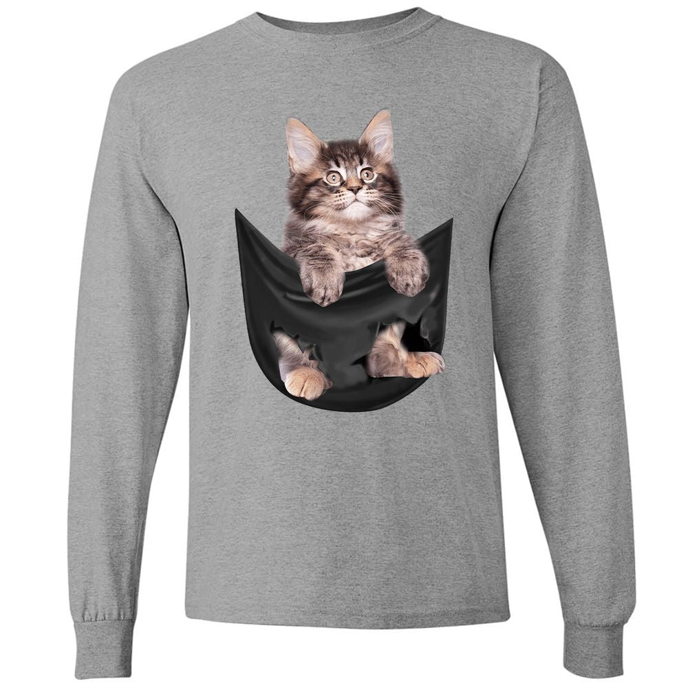 Long Sleeve T-Shirt - 3S9GBNU8 - Graphite Heather - 6