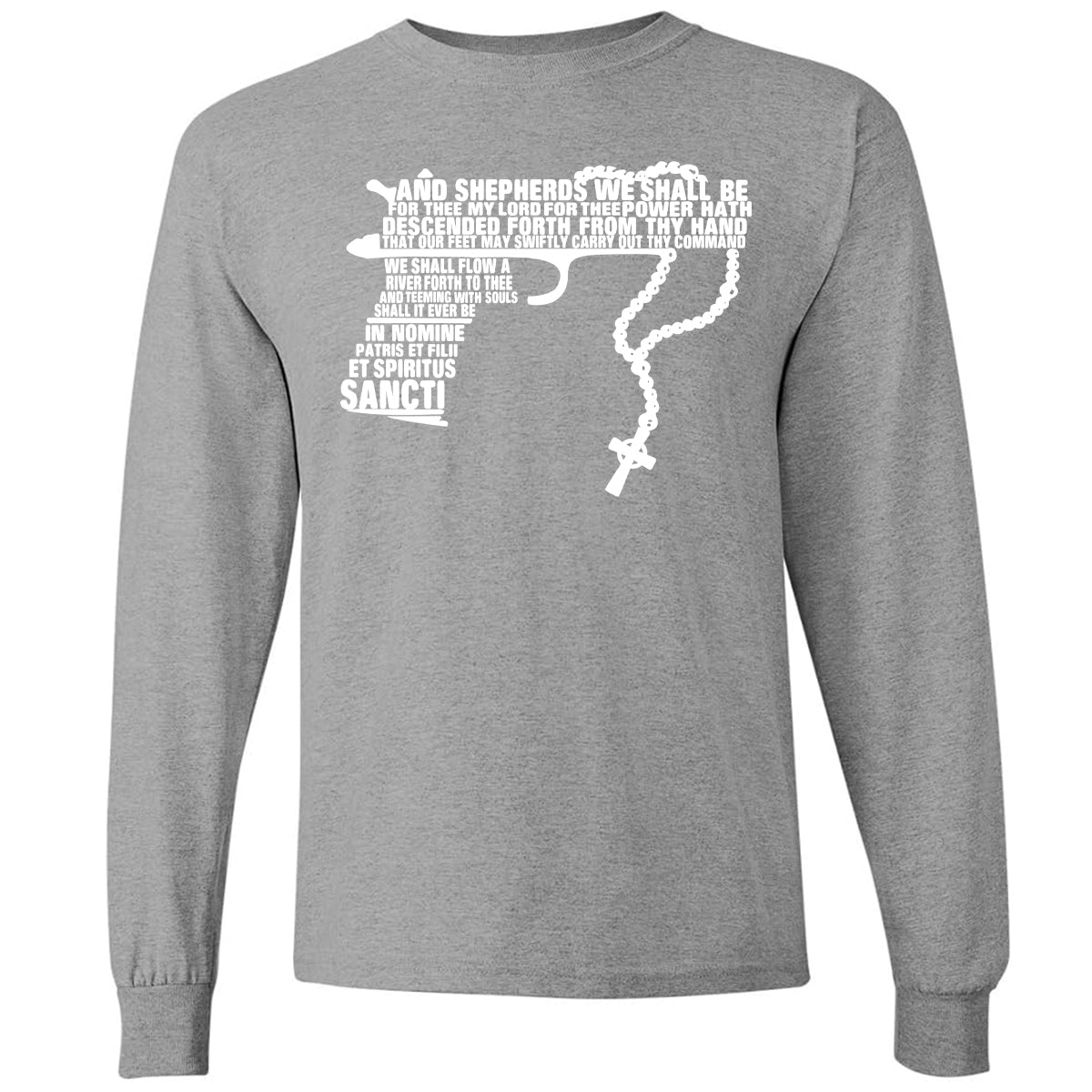 Long Sleeve T-Shirt - P5L9X959 - Graphite Heather - 6