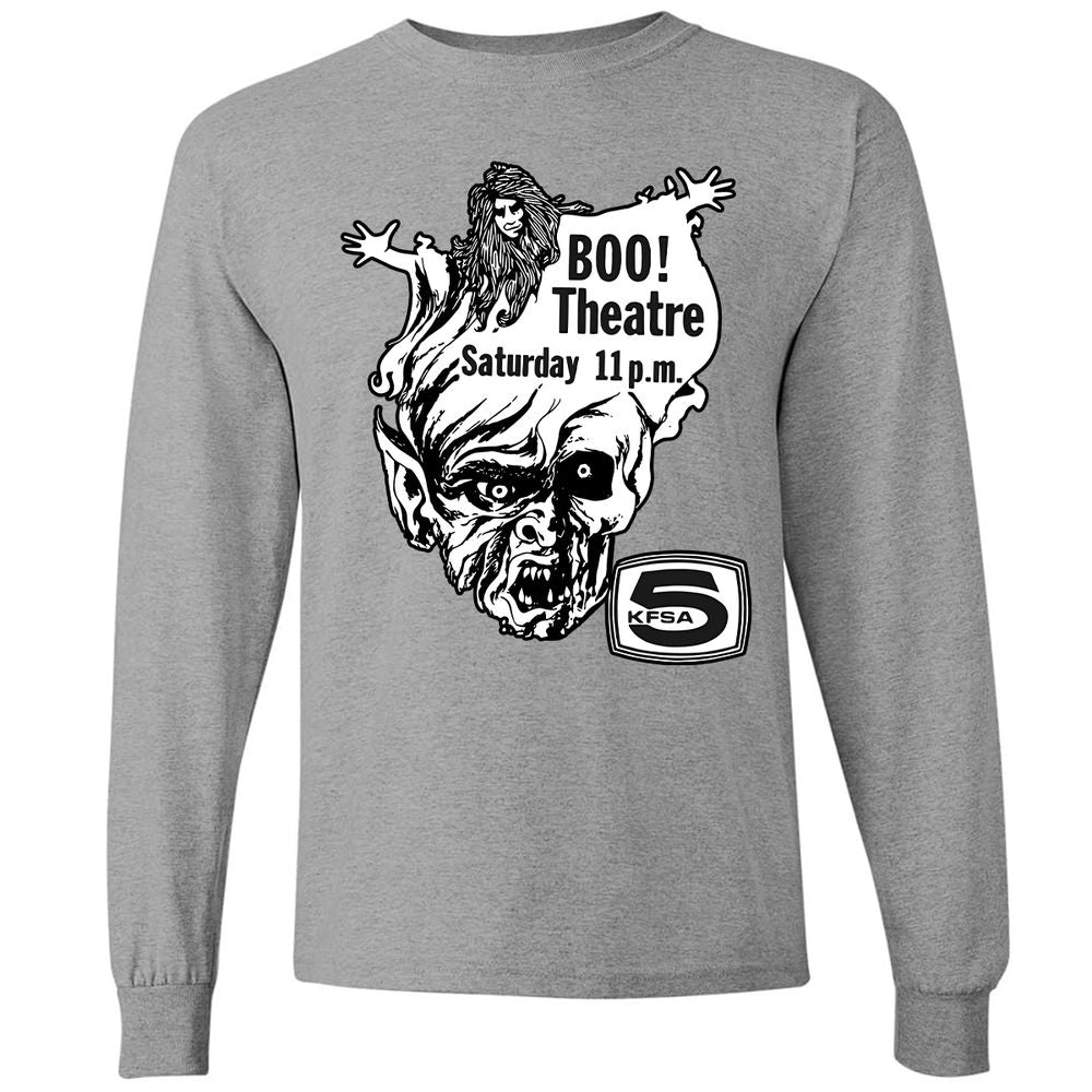 Long Sleeve T-Shirt - 7D4MJQ43 - Graphite Heather - 6