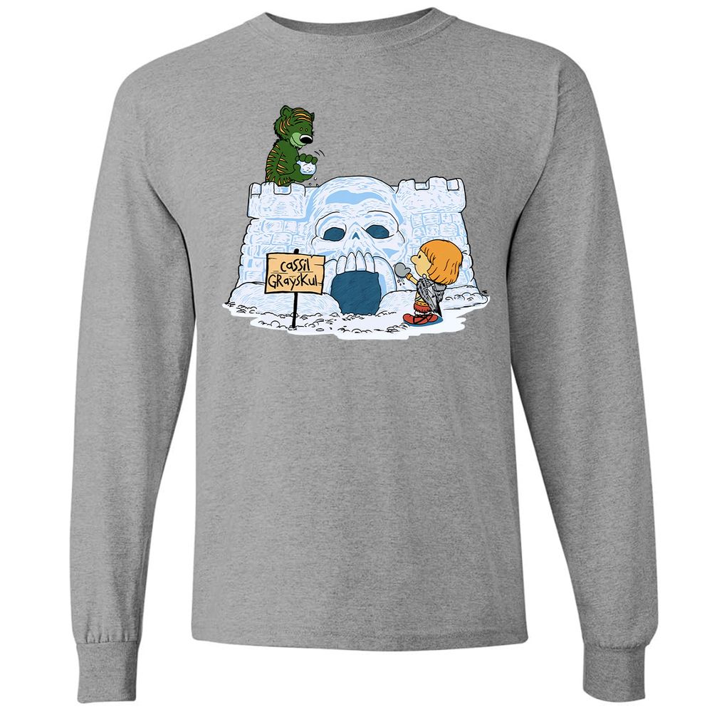 Long Sleeve T-Shirt - 3APBZ67B - Graphite Heather - 6