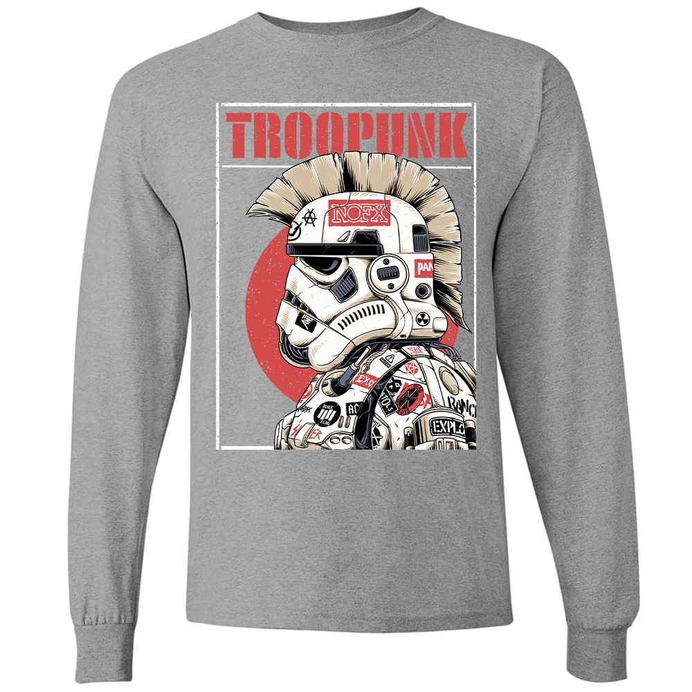 Long Sleeve T-Shirt - EE8Z6KU6 - Graphite Heather - 6