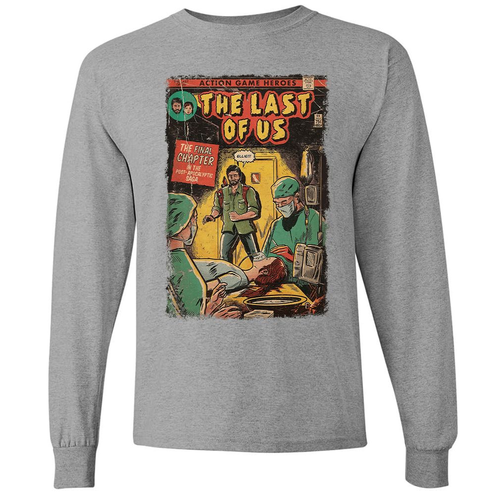 Long Sleeve T-Shirt - RTUZYNKB - Graphite Heather - 6