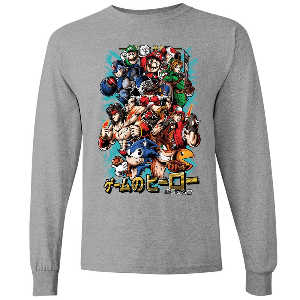 Long Sleeve T-Shirt - MCNPJ5W3 - Graphite Heather - 6