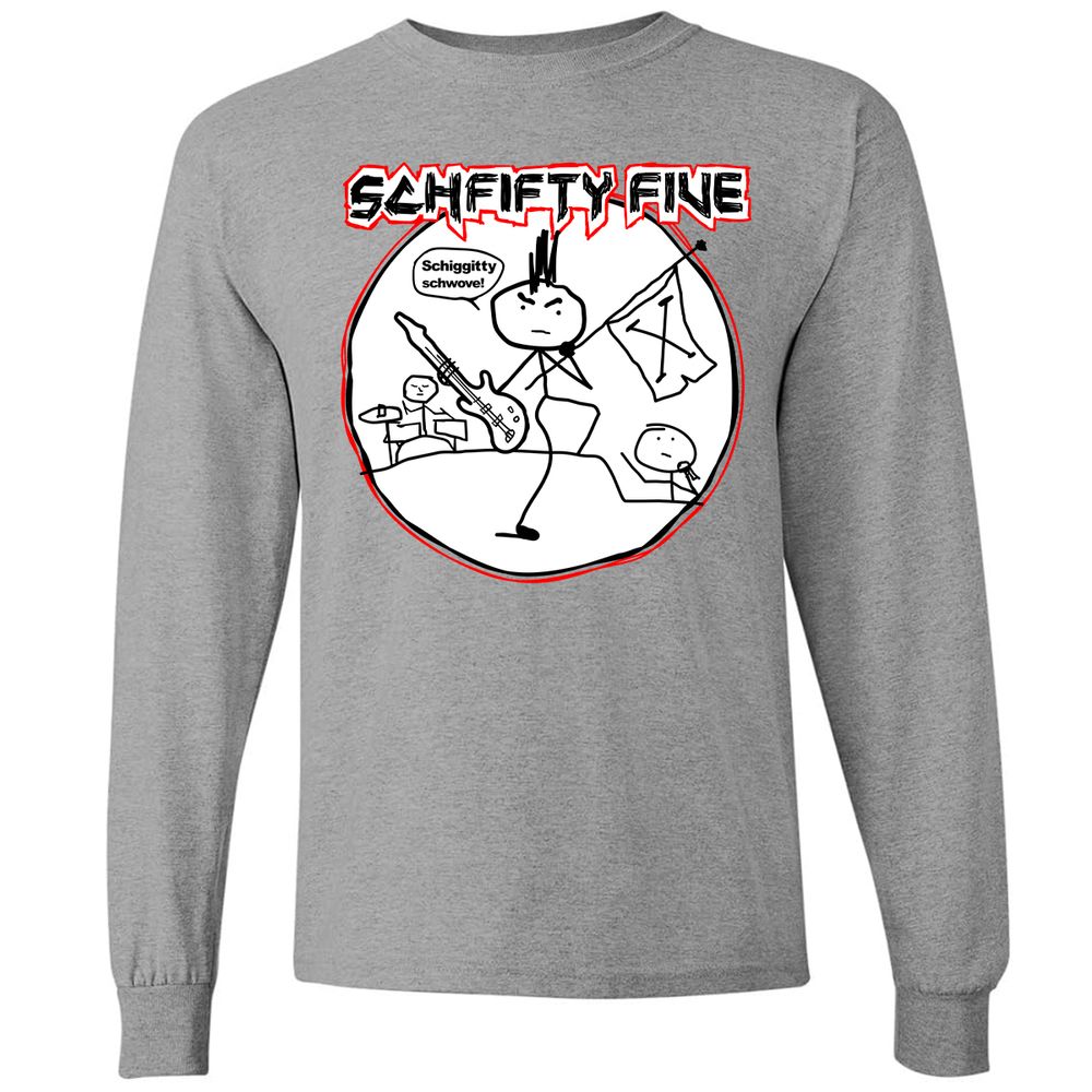 Long Sleeve T-Shirt - 1CRH54H9 - Graphite Heather - 6