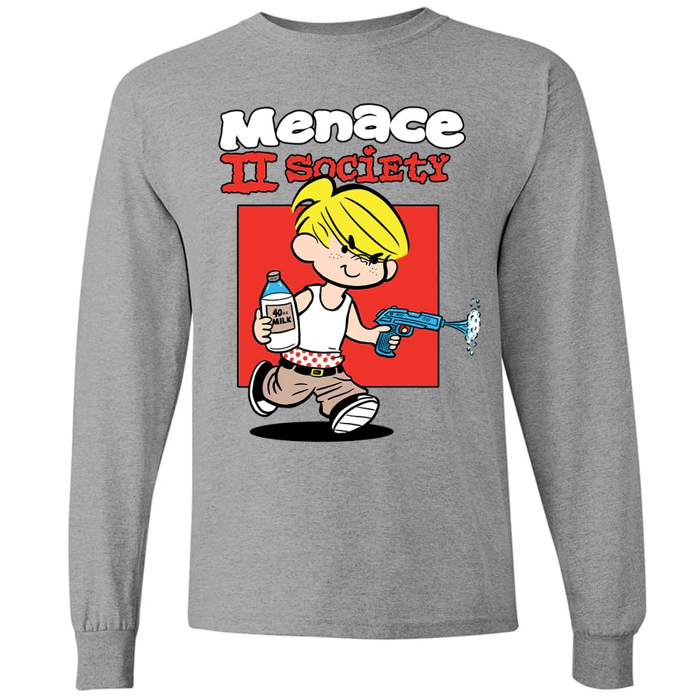 Long Sleeve T-Shirt - KP2MYNV7 - Graphite Heather - 6