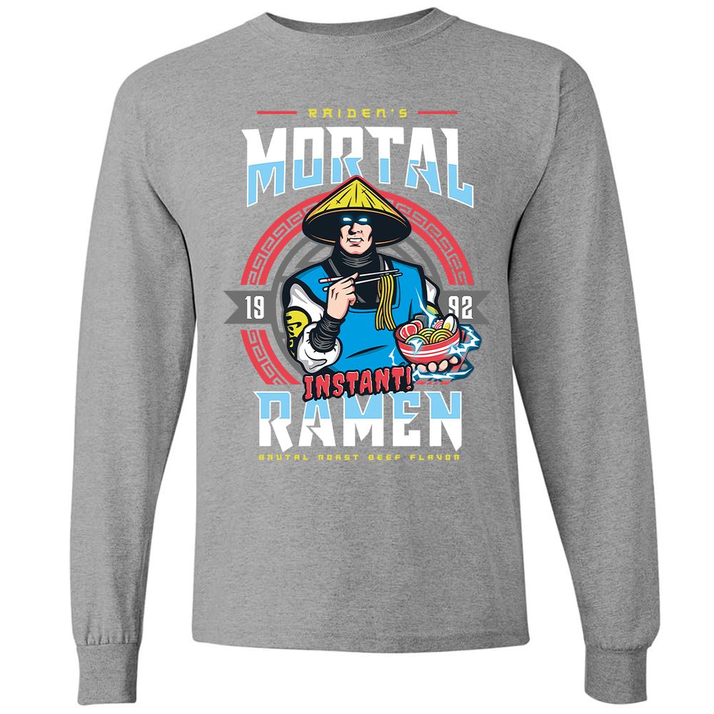 Long Sleeve T-Shirt - QPQF5W2G - Graphite Heather - 6