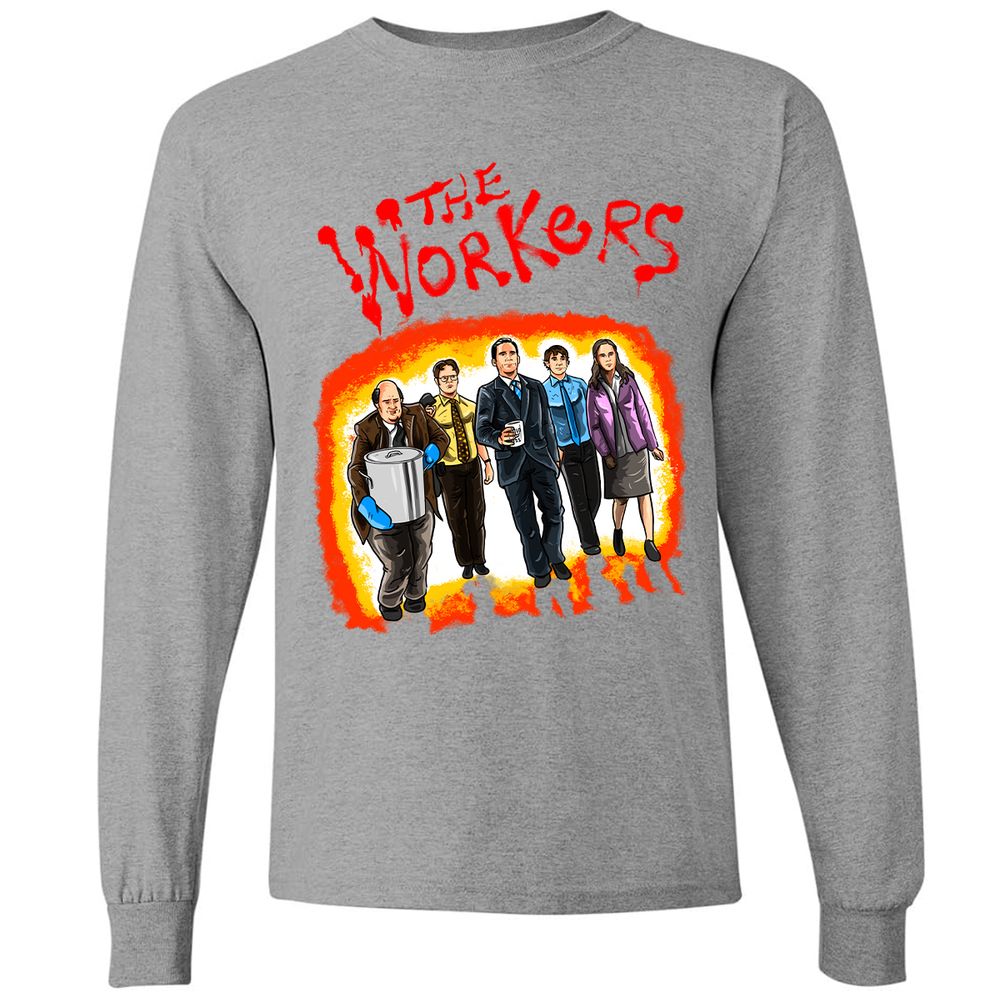 Long Sleeve T-Shirt - 4GGLNRB1 - Graphite Heather - 6