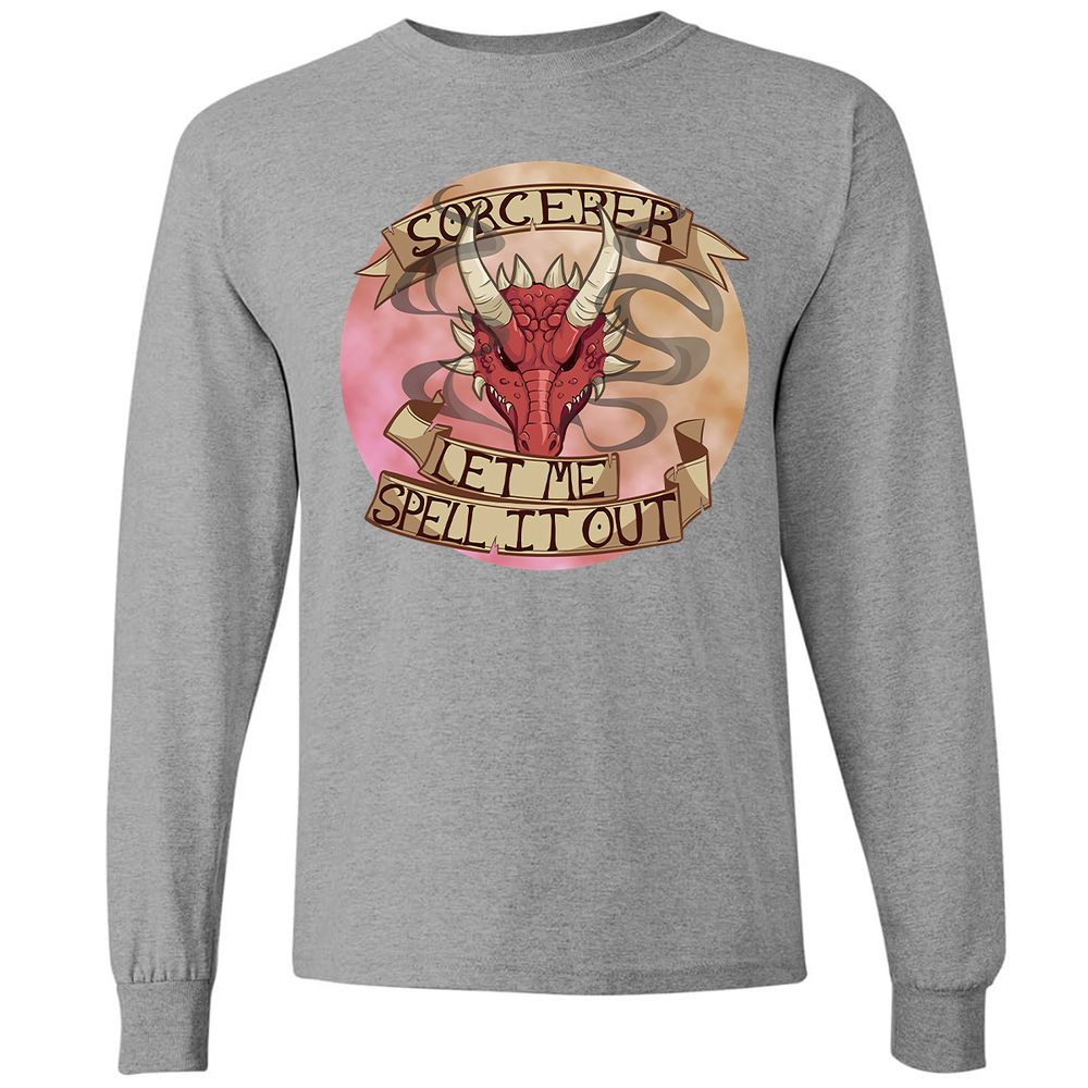 Long Sleeve T-Shirt - 6JVX4GMC - Graphite Heather - 6