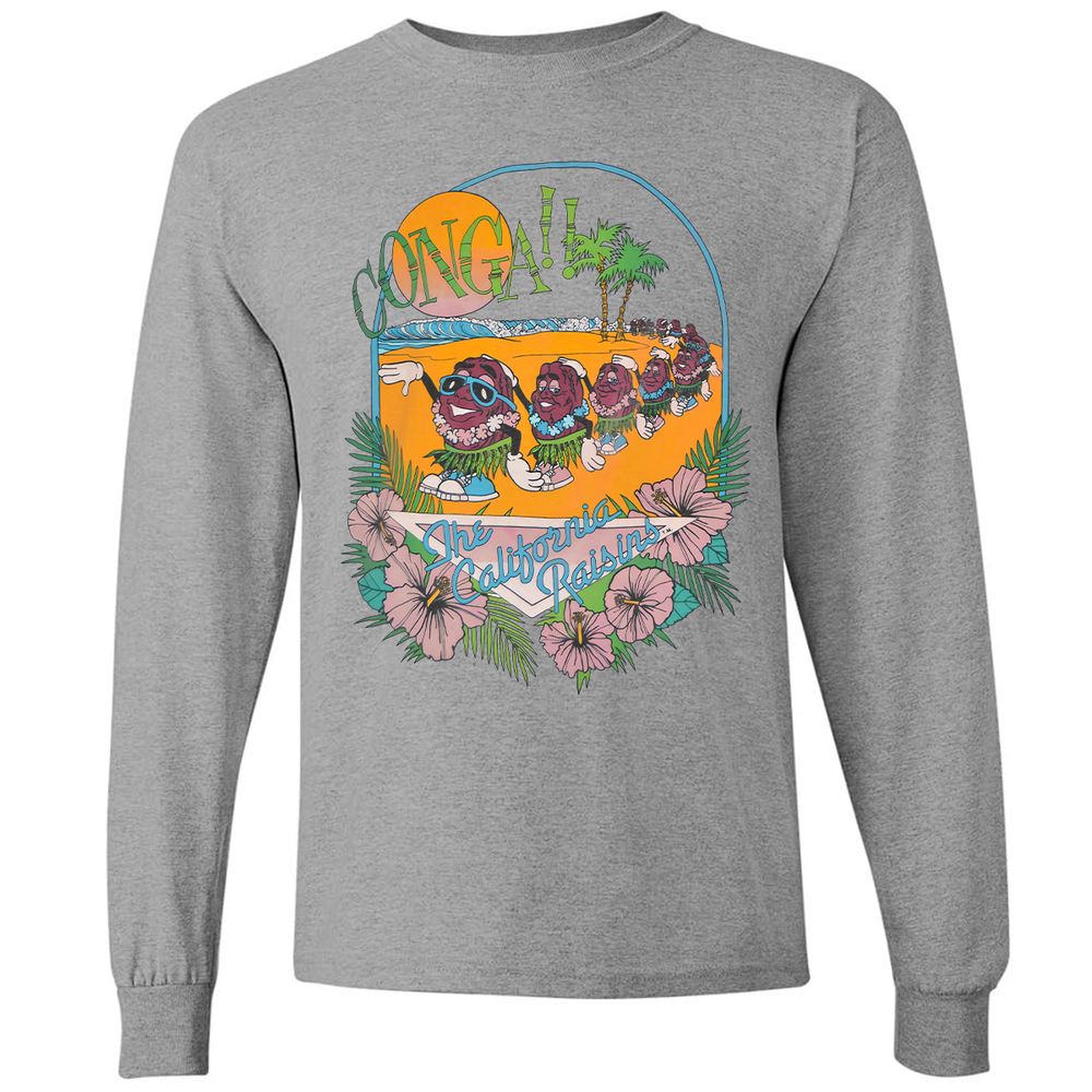 Long Sleeve T-Shirt - A9PDWFLL - Graphite Heather - 6
