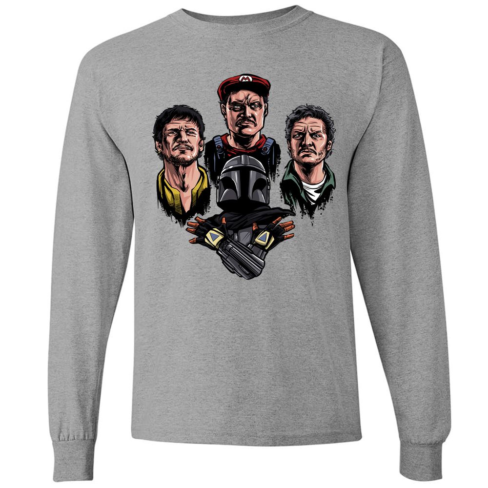 Long Sleeve T-Shirt - HLE7SVH1 - Graphite Heather - 6