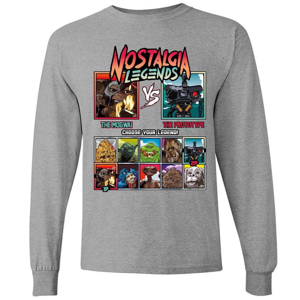 Long Sleeve T-Shirt - HZUFXN95 - Graphite Heather - 6