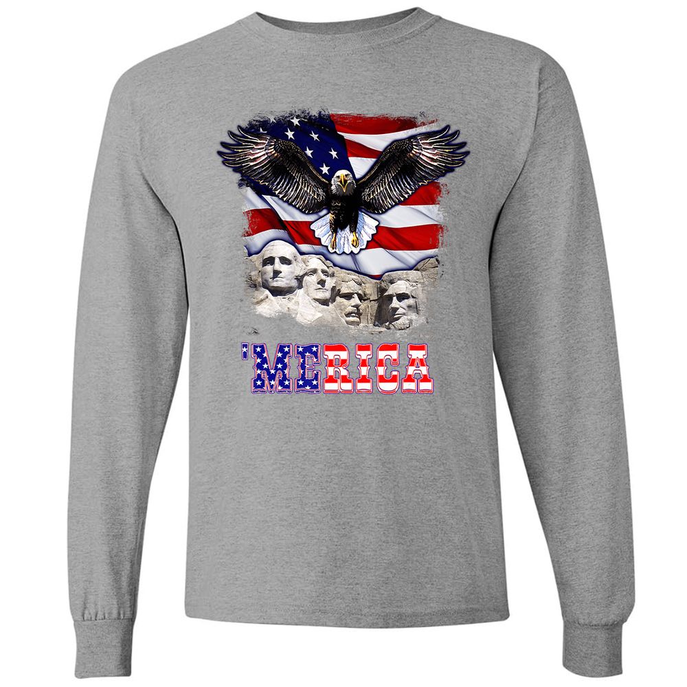 Long Sleeve T-Shirt - QQQL9VY6 - Graphite Heather - 6