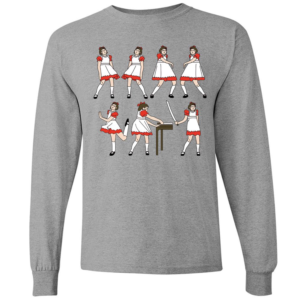 Long Sleeve T-Shirt - MV3R58T4 - Graphite Heather - 6