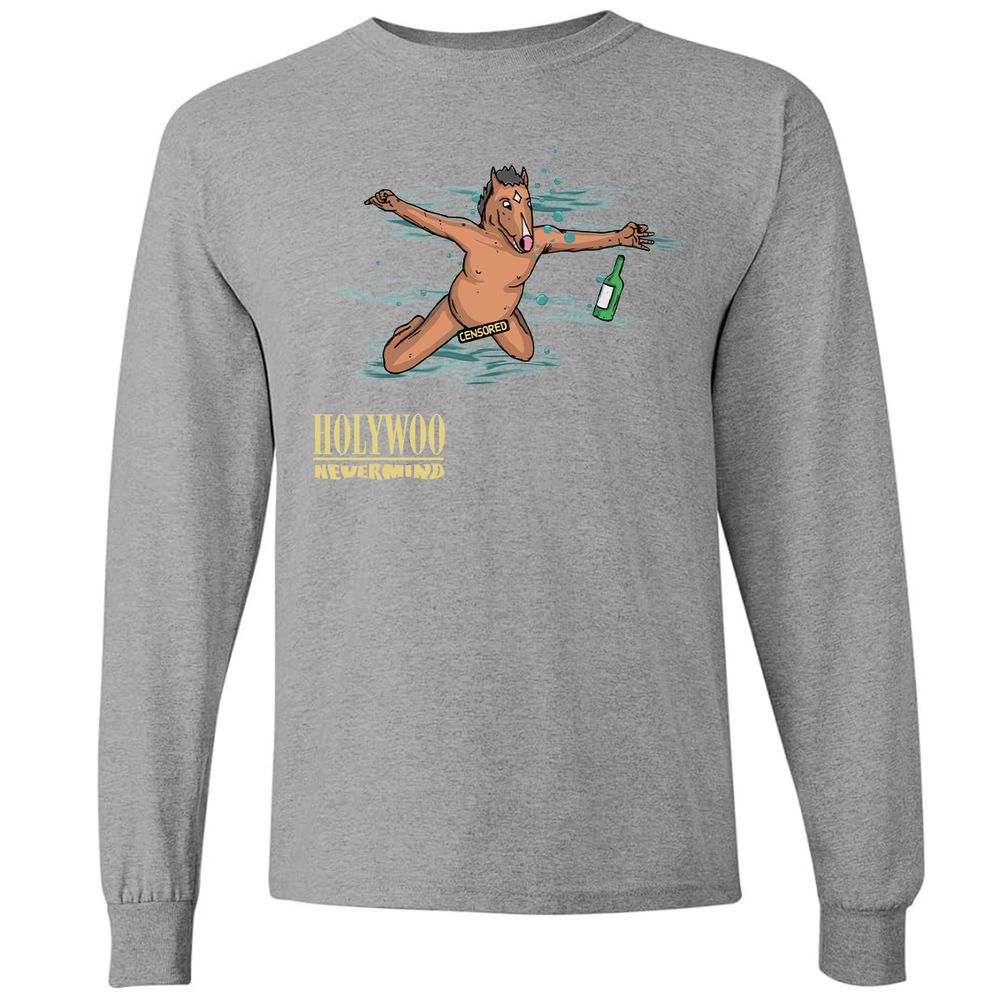 Long Sleeve T-Shirt - S9HZ3UQW - Graphite Heather - 6