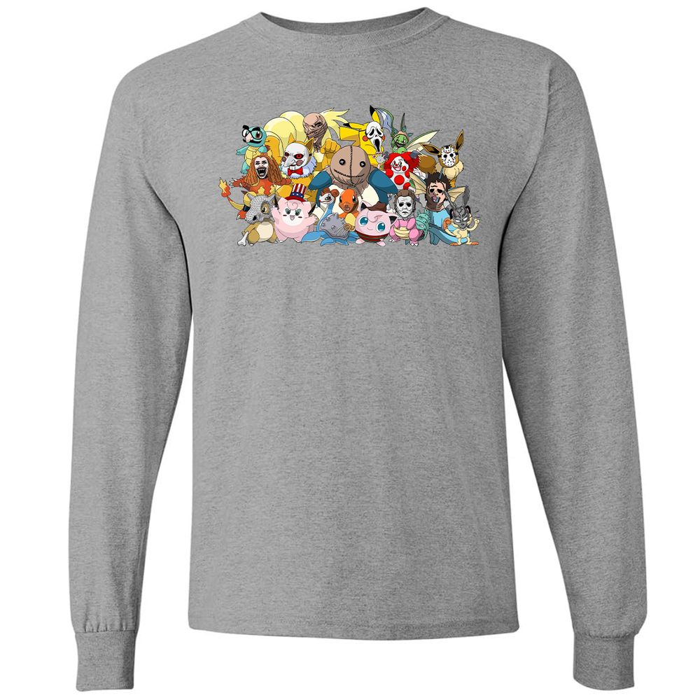 Long Sleeve T-Shirt - K49WMK76 - Graphite Heather - 6