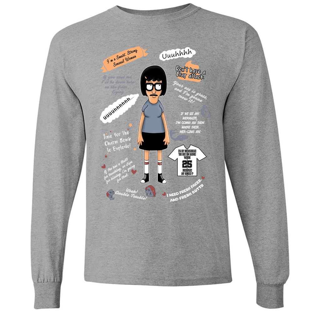 Long Sleeve T-Shirt - XKCET6CM - Graphite Heather - 6