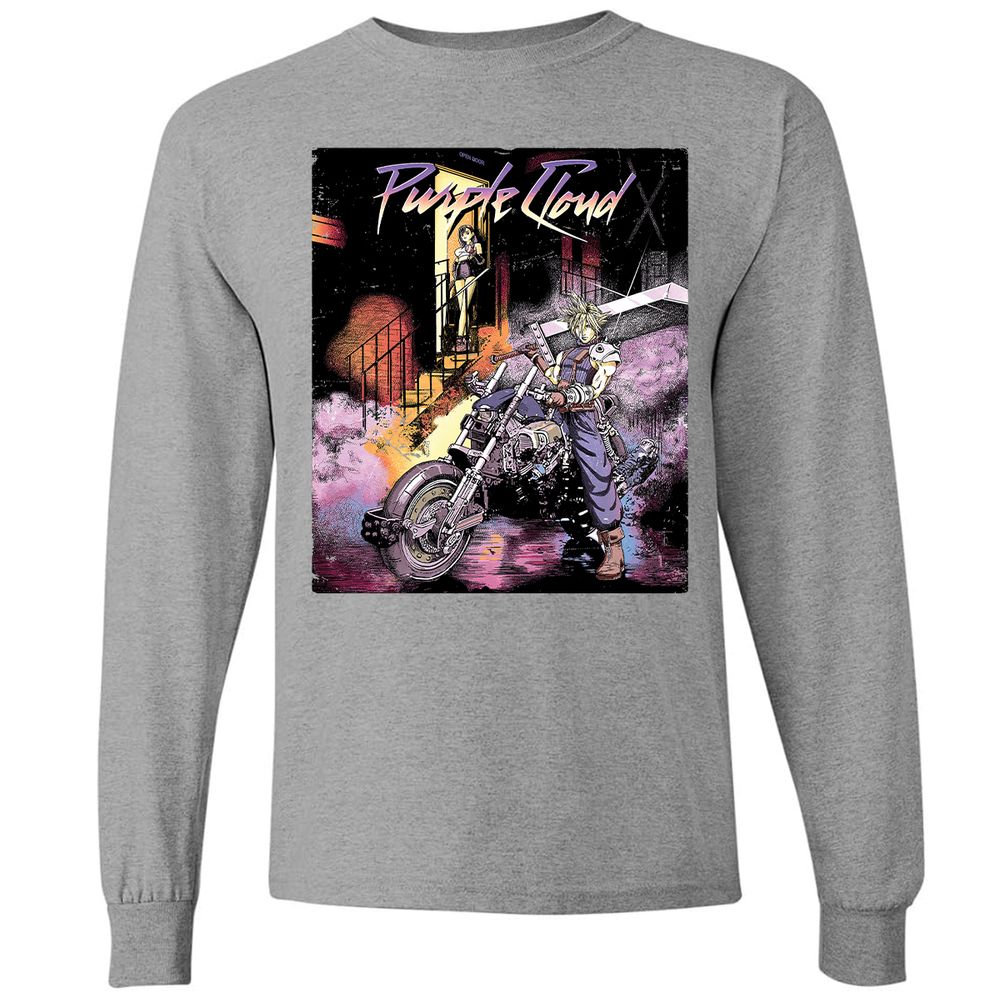 Long Sleeve T-Shirt - W54E9QBD - Graphite Heather - 6