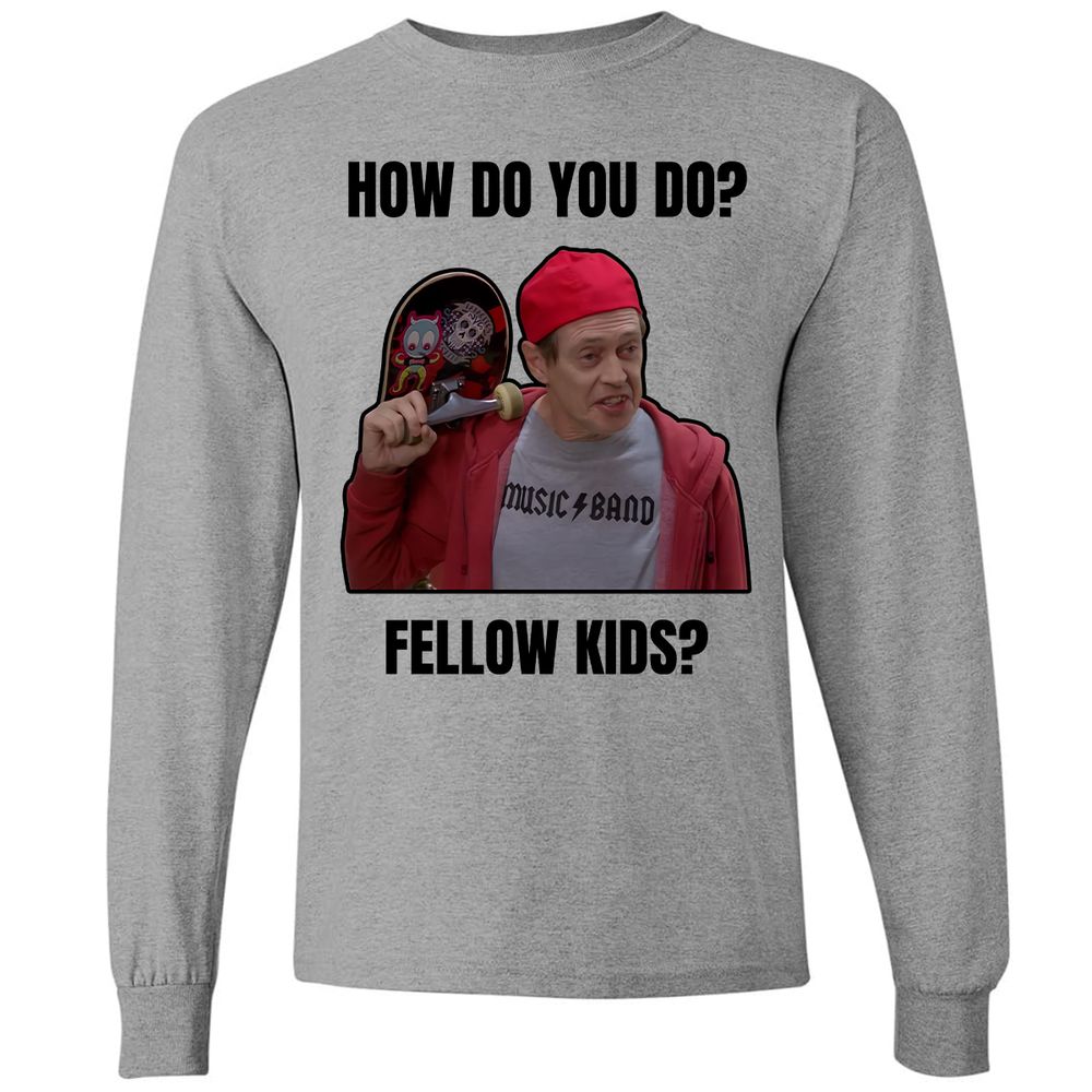 Long Sleeve T-Shirt - PBX3QDB2 - Graphite Heather - 6