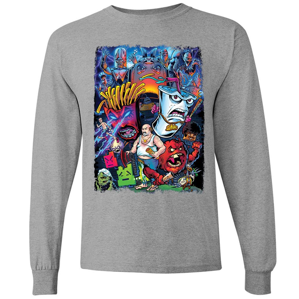 Long Sleeve T-Shirt - 3D1MWPBG - Graphite Heather - 6