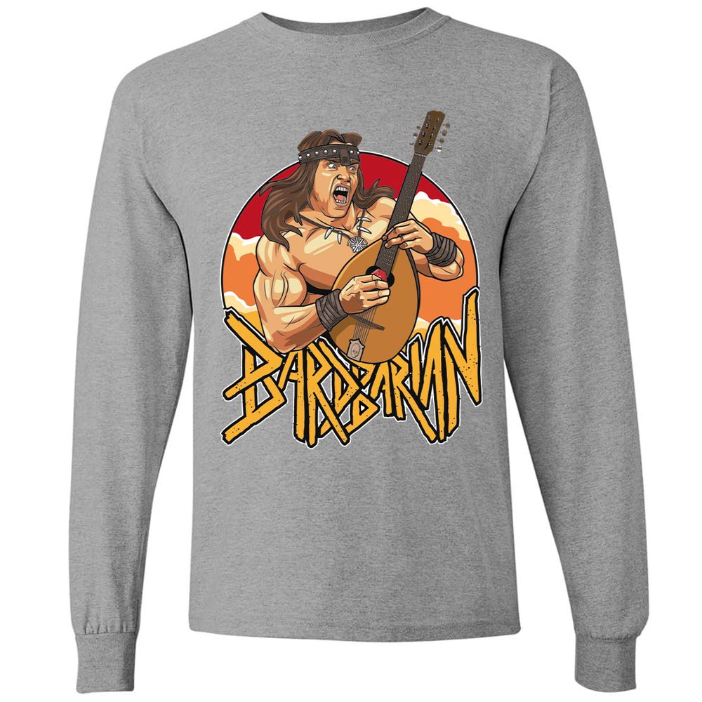 Long Sleeve T-Shirt - 2U97YMTH - Graphite Heather - 6