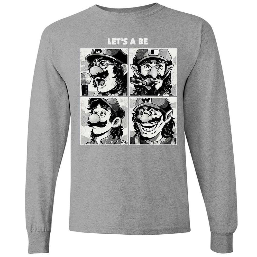 Long Sleeve T-Shirt - 6FPQF9XJ - Graphite Heather - 6