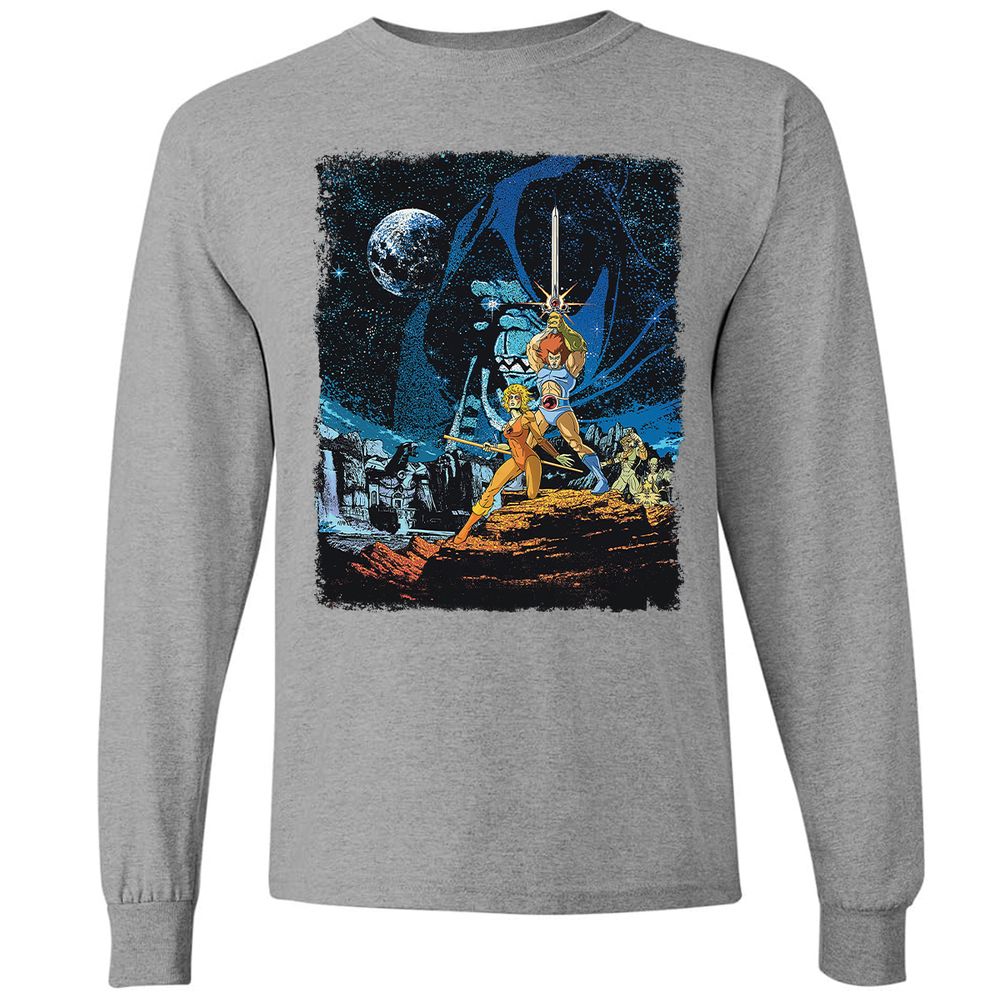 Long Sleeve T-Shirt - R8C8JHJJ - Graphite Heather - 6