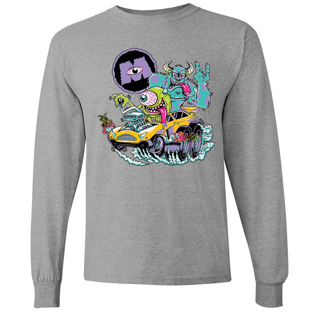 Long Sleeve T-Shirt - 3E1EECKB - Graphite Heather - 6