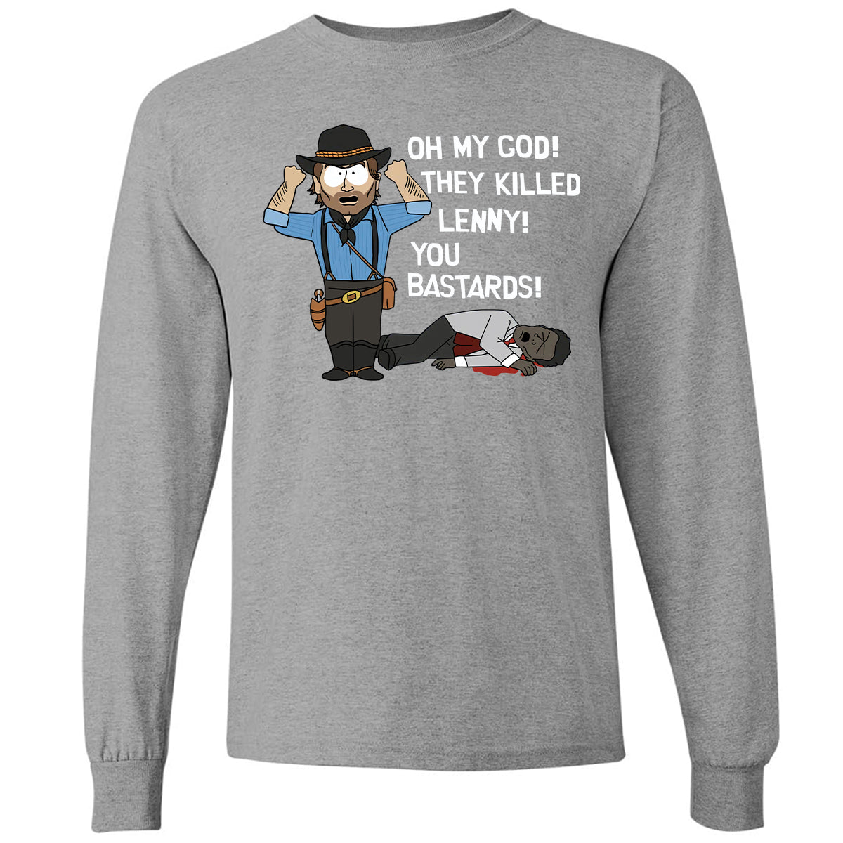 Long Sleeve T-Shirt - JJHRPBCZ - Graphite Heather - 6