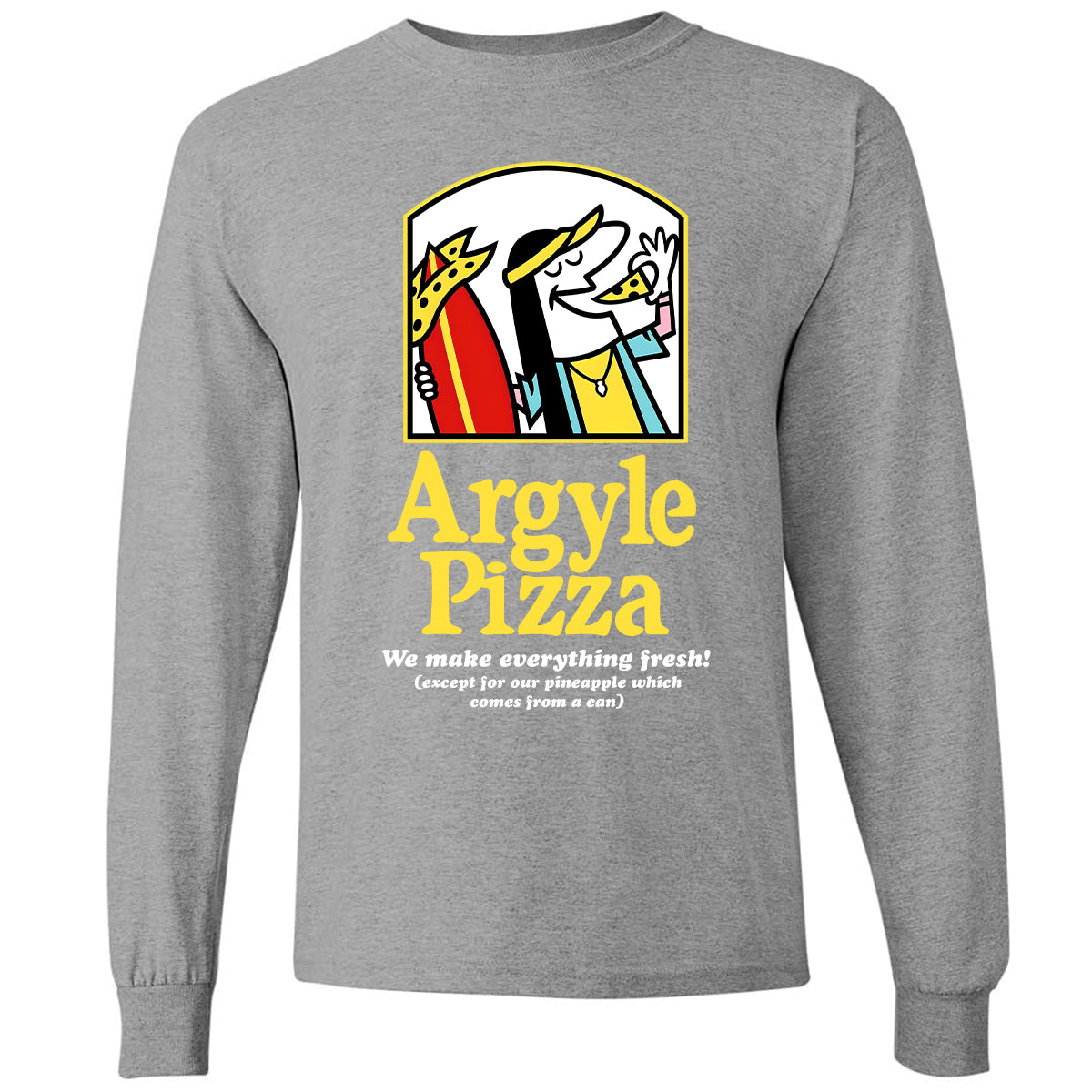Long Sleeve T-Shirt - FEWWWZ4Z - Graphite Heather - 6